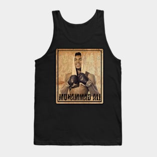 ArtDrawing muhammad ali boxxing Tank Top